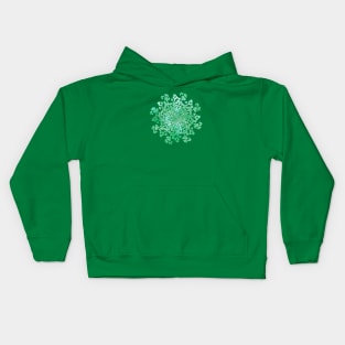 Shamrock Burst. Kids Hoodie